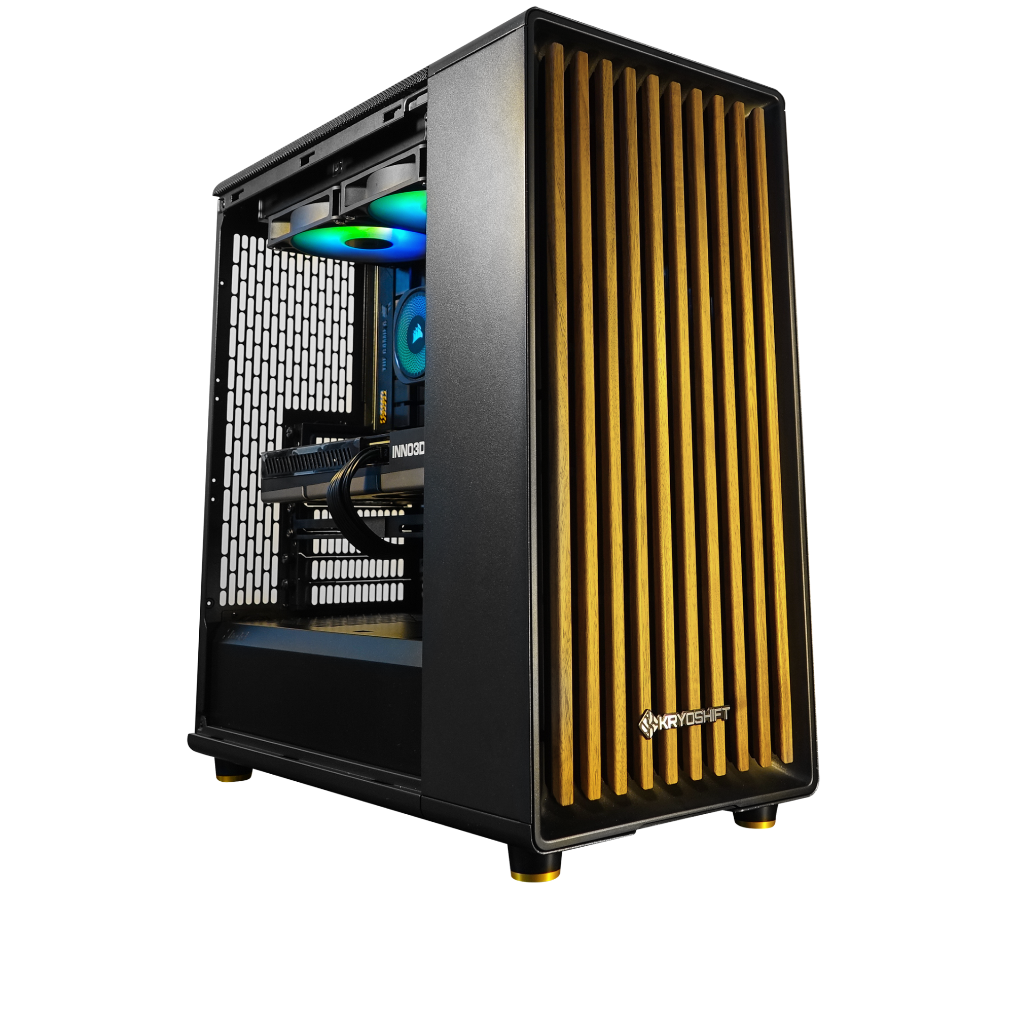 KRYOSHIFT AMD Ryzen 7 9800X3D 32GB 2TB Nvidia 5070Ti