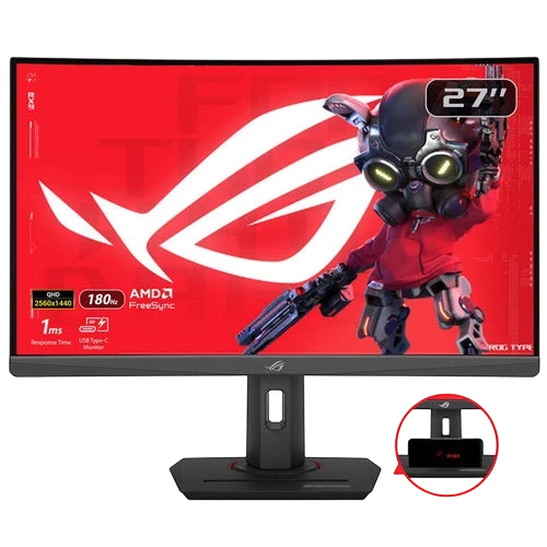 Asus ROG Swift XG27WCS 27 Curved Gaming Monitor Black