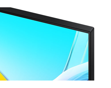 Close-up of the slim black bezel on the Kryoshift Samsung ViewFinity S8 32-inch 4K UHD gaming monitor screen