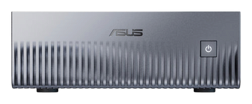 Kryoshift ASUS Ascent GX10 AI workstation in a compact grey mini PC form factor with a ribbed front panel design.