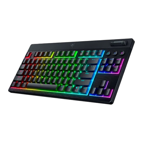 Razer BlackWidow V4 Hyperspeed Tenkeyless Gaming Keyboard Black