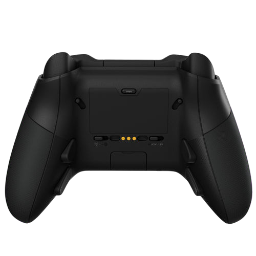 Back view of the black Kryoshift ASUS ROG Raikiri II Xbox wireless gaming controller with programmable rear buttons.