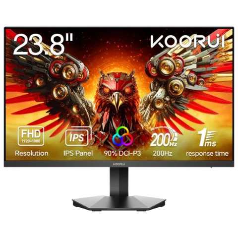 KOORUI G2411P 23.8 Inch 200Hz Gaming Monitor