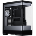 Kryoshift Phanteks Evolv Series S2 computer case in silver and black with a tempered glass side panel