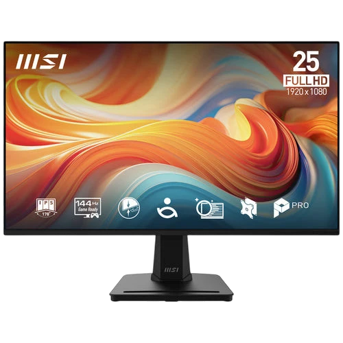 MSI PRO MP251 E14L 24.5 FHD Gaming Monitor Black
