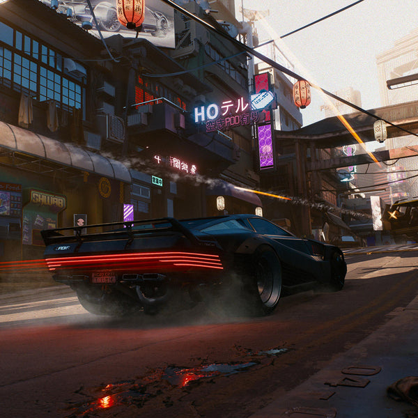 Cyberpunk 2077 high detail gameplay demonstrating powerful graphics performance