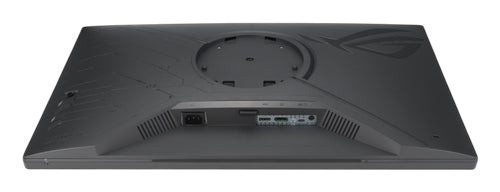 Kryoshift ASUS ROG Strix XG27UCS 27-inch 4K gaming monitor rear view showing ports and VESA mount in dark grey