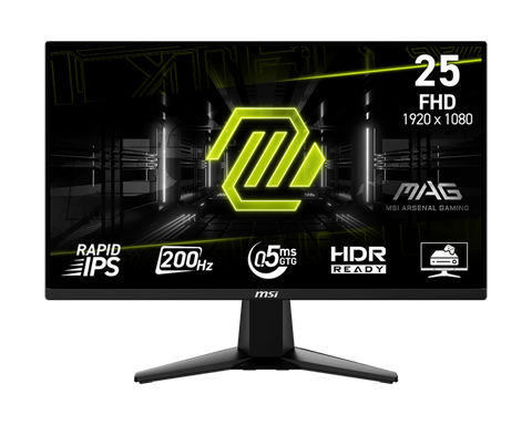 MSI MAG 255F 24.5 Inch 200Hz Gaming Monitor Black